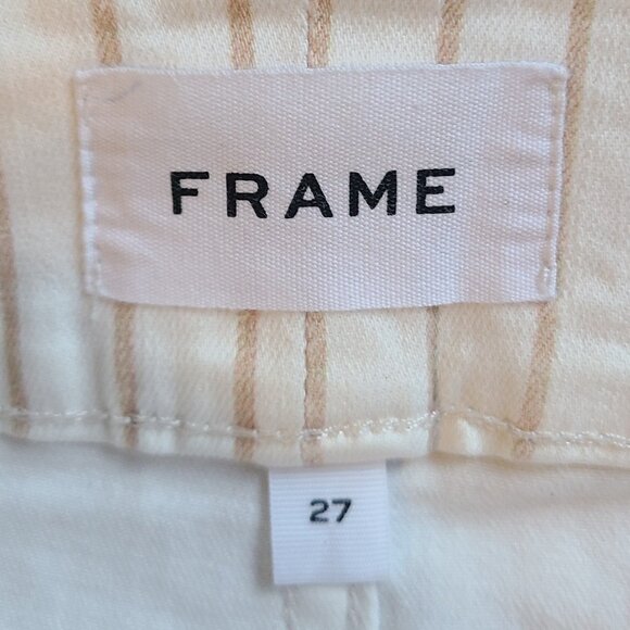 Frame Denim White Flare Jeans - Picture 6 of 8